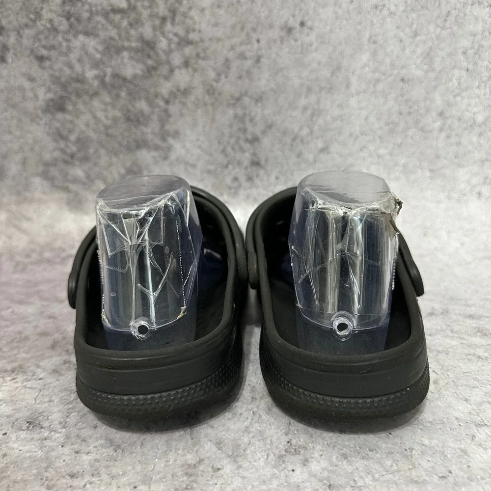 Crocs Baya Clog Mens Size 8 Black Slip On Casual Comfort Water Shoes Lightweight